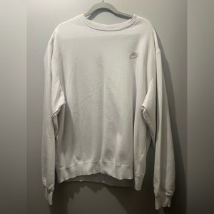 White Nike Crewneck